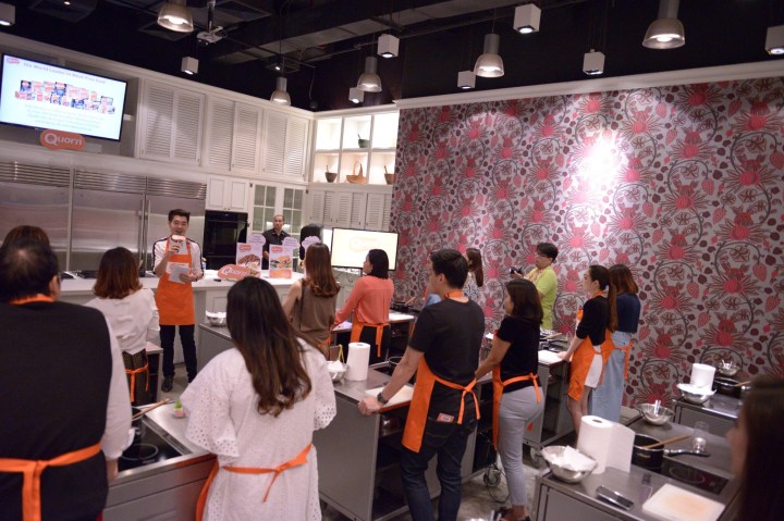 issaya cooking Quorn โปรตีน review caanteen