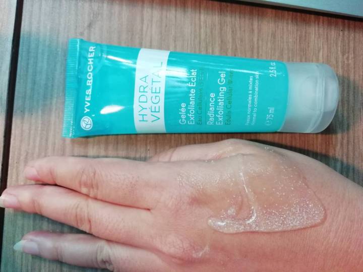 hydra vegetal exfoliating gel